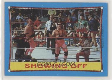 1987 Topps WWF - [Base] #63 - The Hart Foundation