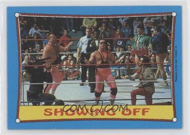 1987 Topps WWF - [Base] #63 - The Hart Foundation