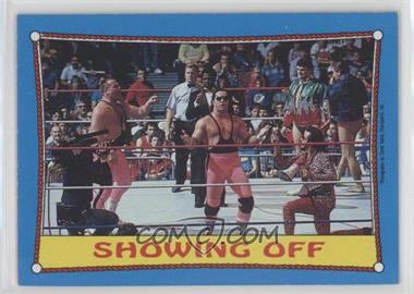 1987 Topps WWF - [Base] #63 - The Hart Foundation