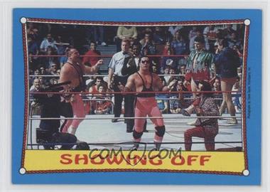 1987 Topps WWF - [Base] #63 - The Hart Foundation