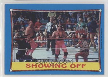 1987 Topps WWF - [Base] #63 - The Hart Foundation