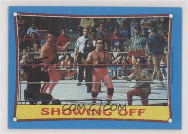 1987 Topps WWF - [Base] #63 - The Hart Foundation