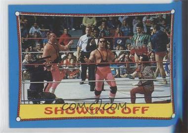 1987 Topps WWF - [Base] #63 - The Hart Foundation