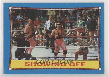 1987 Topps WWF - [Base] #63 - The Hart Foundation