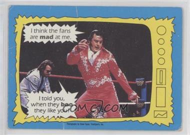 1987 Topps WWF - [Base] #72 - Jimmy Hart, Honky Tonk Man [Poor to Fair]