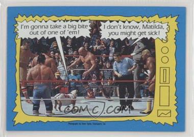 1987 Topps WWF - [Base] #74 - Matilda, Davey Boy Smith