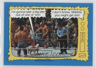 1987 Topps WWF - [Base] #74 - Matilda, Davey Boy Smith