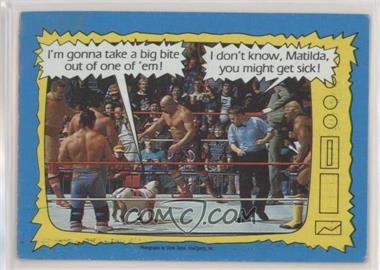 1987 Topps WWF - [Base] #74 - Matilda, Davey Boy Smith