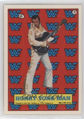 1987 Topps WWF - Stickers #10 - Honky Tonk Man