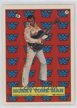 1987 Topps WWF - Stickers #10 - Honky Tonk Man