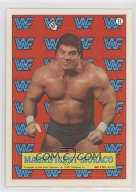 1987 Topps WWF - Stickers #13 - Don Muraco