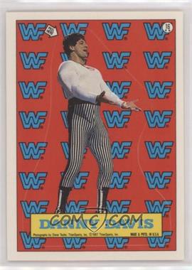 1987 Topps WWF - Stickers #16 - Danny Davis