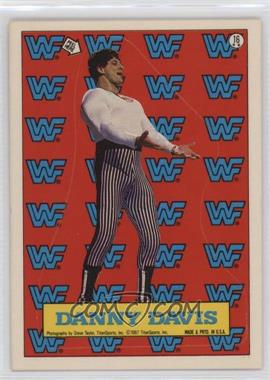 1987 Topps WWF - Stickers #16 - Danny Davis