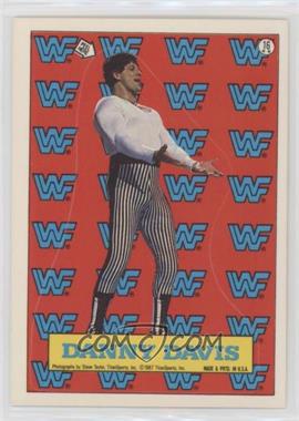 1987 Topps WWF - Stickers #16 - Danny Davis