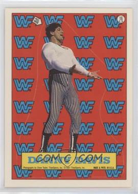 1987 Topps WWF - Stickers #16 - Danny Davis