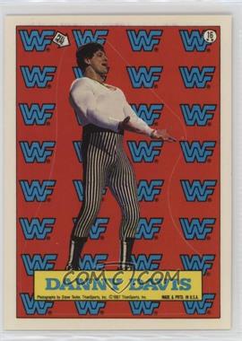 1987 Topps WWF - Stickers #16 - Danny Davis