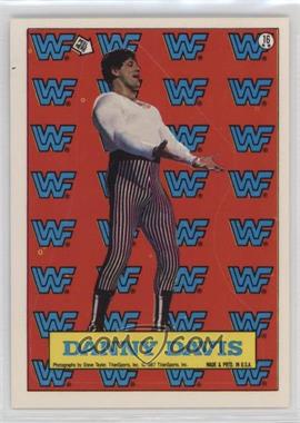 1987 Topps WWF - Stickers #16 - Danny Davis