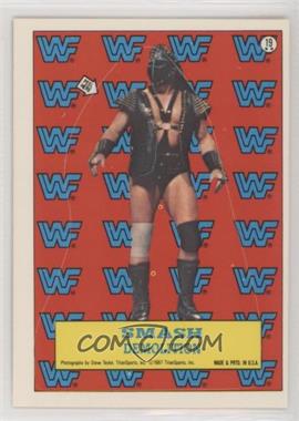 1987 Topps WWF - Stickers #19 - Demolition Smash