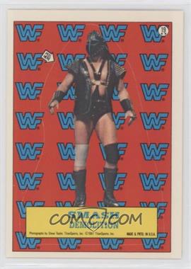 1987 Topps WWF - Stickers #19 - Demolition Smash