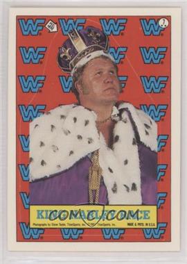 1987 Topps WWF - Stickers #7 - Harley Race [EX to NM]