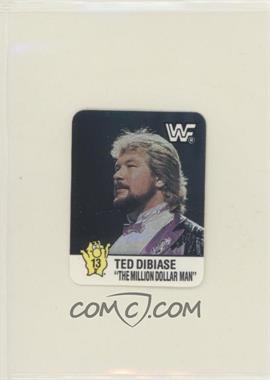 1988 Hostess WWF Wrestlemania IV Stickers - [Base] #13 - Ted DiBiase