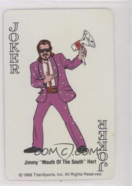 1988 WWF Super Stars Playing Cards - [Base] #JOKER - Jimmy "Mouth Of The South" Hart