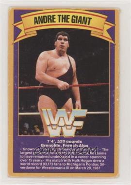 1989 Good Humor Gold Bond Ice Cream - [Base] #_ANGI - Andre the Giant [Poor to Fair]