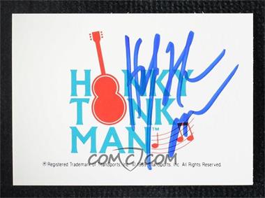 1990 Classic WWF - [Base] #138.2 - Honky Tonk Man (Logo Contest on Back) [Leaf Authentics COA Sticker]