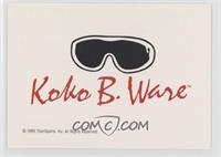 Koko B. Ware (Logo Contest on Back)