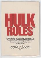 Hulk Hogan (Logo Contest Back)