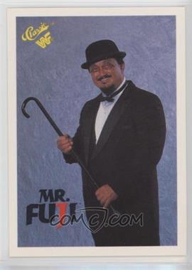 1990 Classic WWF - [Base] #22 - Mr. Fuji