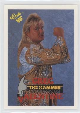 1990 Classic WWF - [Base] #33 - Greg "The Hammer" Valentine