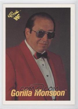 1990 Classic WWF - [Base] #52 - Gorilla Monsoon