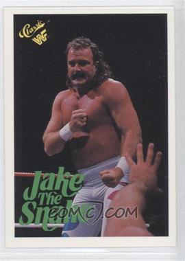 1990 Classic WWF - [Base] #63 - Jake "The Snake" Roberts