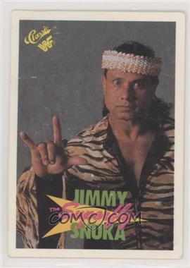 1990 Classic WWF - [Base] #69 - Jimmy Snuka [Good to VG‑EX]