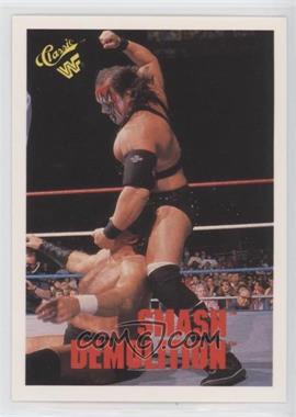 1990 Classic WWF - [Base] #97 - Demolition Smash