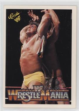 1990 Classic WWF The History of Wrestlemania - [Base] #110 - Rick Rude, Ultimate Warrior [EX to NM]