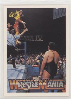 1990 Classic WWF The History of Wrestlemania - [Base] #29 - Randy Savage