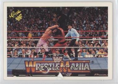 1990 Classic WWF The History of Wrestlemania - [Base] #62 - Jake "The Snake" Roberts, Rick Rude [Good to VG‑EX]
