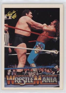 1990 Classic WWF The History of Wrestlemania - [Base] #78 - Wrestlemania V (Andre, Jake)