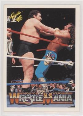 1990 Classic WWF The History of Wrestlemania - [Base] #78 - Wrestlemania V (Andre, Jake)