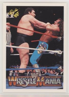 1990 Classic WWF The History of Wrestlemania - [Base] #78 - Wrestlemania V (Andre, Jake)