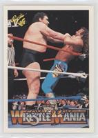 Wrestlemania V (Andre, Jake)