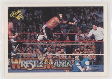 1990 Classic WWF The History of Wrestlemania - [Base] #79 - Bret Hart