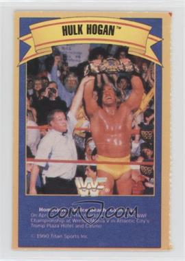 1990 Good Humor Gold Bond Ice Cream - [Base] #_HUHO.1 - Hulk Hogan (Winning Title) [Good to VG‑EX]