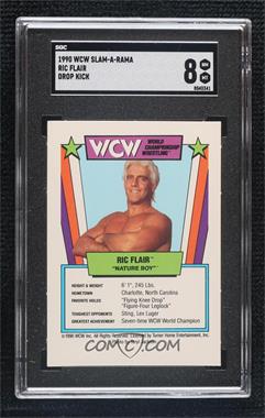 1990 WCW Slam-a-Rama Card Game - [Base] #_RIFL.3 - Ric Flair (Drop Kick) [SGC 8 NM/Mt]