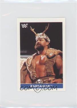 1991 Diamond Publish WWF SuperStars Stickers - [Base] #86 - Barbarian