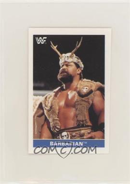 1991 Diamond Publish WWF SuperStars Stickers - [Base] #86 - Barbarian