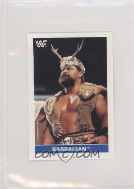 1991 Diamond Publish WWF SuperStars Stickers - [Base] #86 - Barbarian