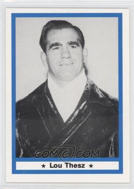 1991 Imagine Wrestling Legends - [Base] #15 - Lou Thesz